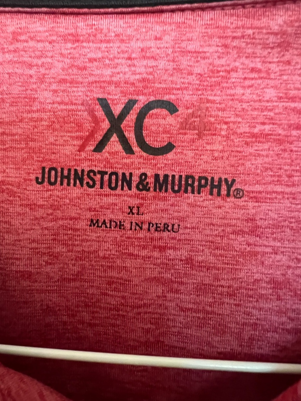 XL Johnston Murphy XC Polo in Red - Picture 3 of 4